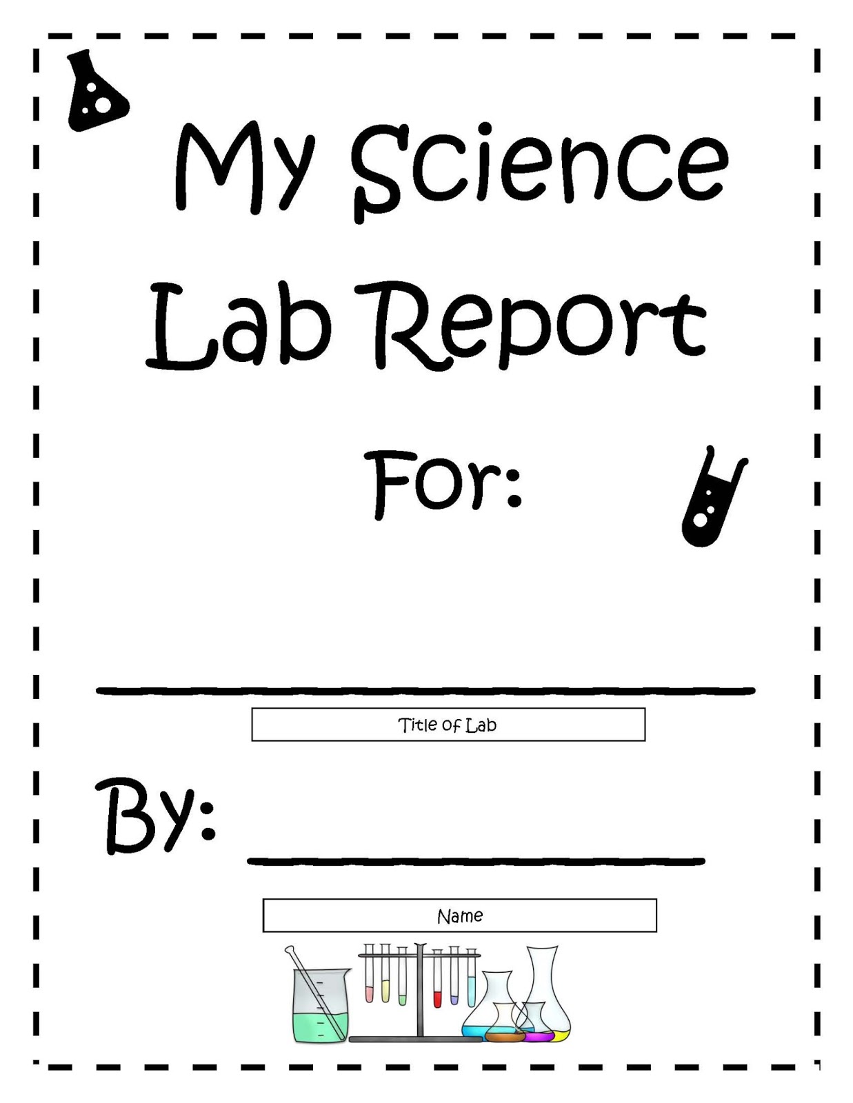 Experiment report template